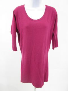 Isadora Story Raspberry Wool Sweater Dress P s $235