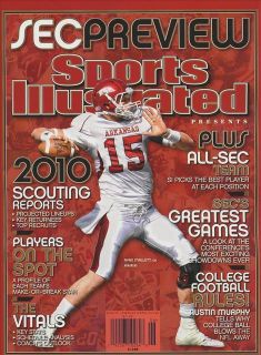 Sports Illustrated Football Sec Arkansas Ryan Mallett