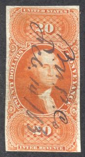 First Issue Revenue Stamp Scott R98A