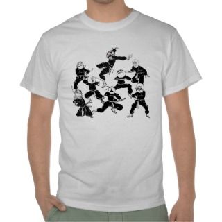 Ninjas Rage Comic Meme Faces Shirt 