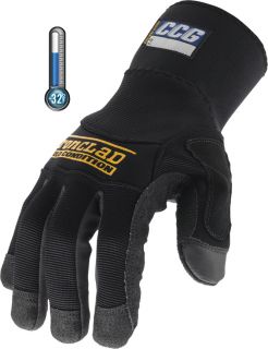 IRONCLAD COLD CONDITION WORK GLOVES WITH FREE WINTER CAP  ~ BRAND NEW