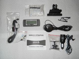 Sirius Portable Satellite Radio Model SV3