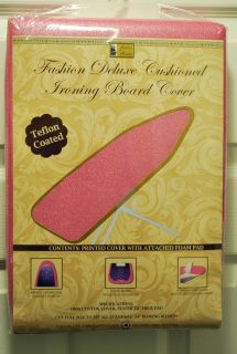 Teflon Coated Ironing Board Cover Hot Pink