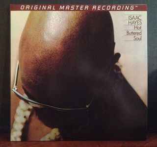 Isaac Hayes Hot Buttered Soul LP 2005 MFSL 180g Half Speed Ed Played