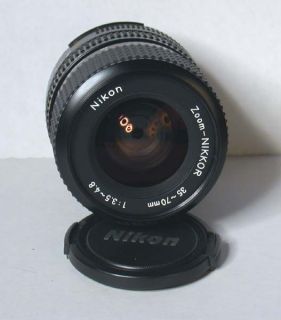 Nikon Zoom NIKKOR 35 70mm f3.5 4.8 Manual Focus   AIS   Mint Condition