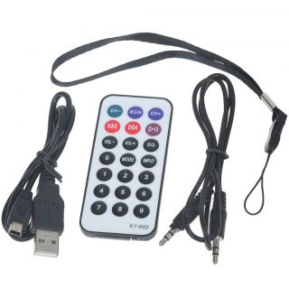 LCD MP3 Player Speaker FM Radio with Remote USB SD MMC Slot