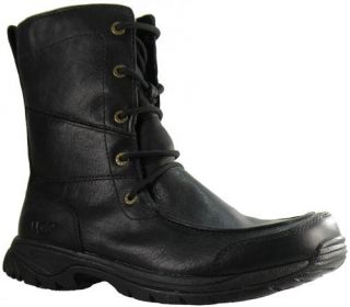 New $200 UGG Australia Sahale Men Shoes US 9 5 Black