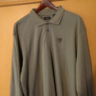 IZOD Mens Long Sleeve Polo Shirt Size XL