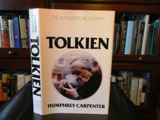 Tolkien A Biography by Humphrey Carpenter 1977 1st 1st NF Hobbit