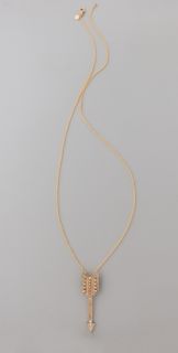 House of Harlow 1960 Pave Arrow Drop Necklace