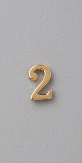 Jennifer Zeuner Jewelry Individual Number Earring