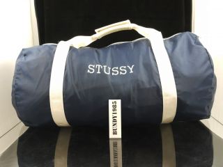 Stussy Duffle Bag Blue Brand New The Hundreds Supreme Jordan Nike