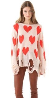 Wildfox All Over Love Sweater