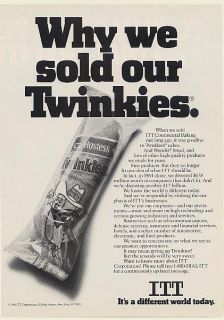 1985 ITT Continental Baking Why We Sold Our Hostess Twinkies Cakes