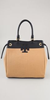 Tory Burch Stacked T Logo Tote