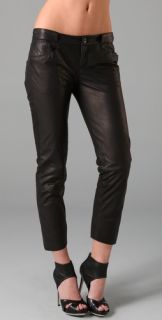 Theyskens' Theory Patch Leather Pants
