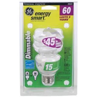 15 Watt Dimmable CFL Twist ENERGY STAR Light Bulb   #35215  LampsPlus