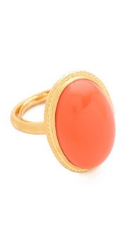 Kenneth Jay Lane Oval Cabochon Ring