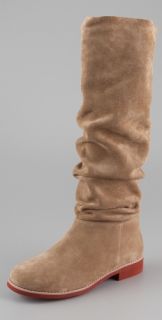 KORS Michael Kors Nanette Suede Flat Boots
