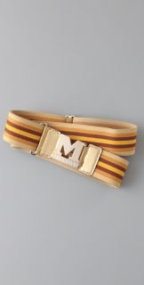M Missoni Stretch Stripe Belt