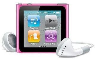 Apple iPod Nano Pink 8GB 6th Generation