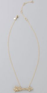 Alexis Bittar Crystal Encrusted Arrow Necklace