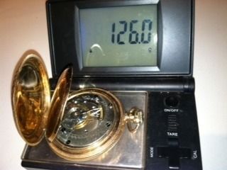 Watts Co Gold Pocketwatch Marked 14k Scrap Works