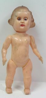  Vintage Plastic Miniature Doll Dolls Lot Irwin One Made Italy