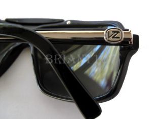 NWT Mens Sunglasses VON ZIPPER Manchu Black/Olive   $150 + Hard Case
