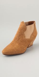 Acne Alma Distressed Suede Booties