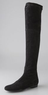 Robert Clergerie Fissaw Over the Knee Boots with Stretch Shaft