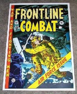 EC Comics Frontline Combat 12 USAF US Air Force Poster