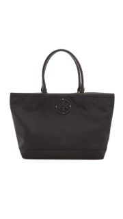 Tory Burch Stacked Logo Tote