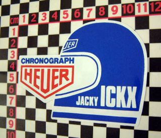 Jacky Ickx Sticker Lotus Cortina Matra Ferrari Brabham Porsche