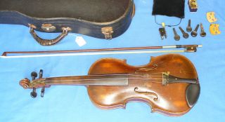 Vintage Copy Jacobus Stainer Violin with Bow and Case Prope Cenipontum
