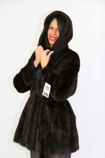  Fur Fourrure Nerz Mink Female Giacca Jacket Jacke НОРКА