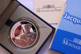 France 2011 Jacques Cartier 10 E Silver Proof Euro Star