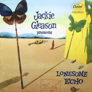 jackie Gleason Lonesome Echo◄ Cool 1955 Dali Art LP