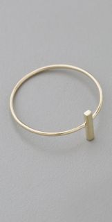 Jennifer Meyer Jewelry Gold Bar Ring