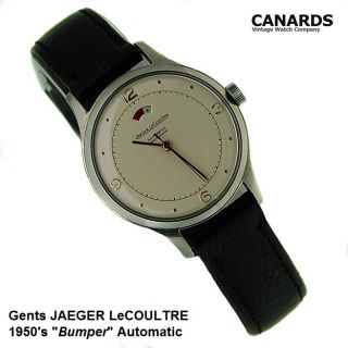 Gents Jaeger LeCoultre 1950s Bumper Automatic Vintage Watch
