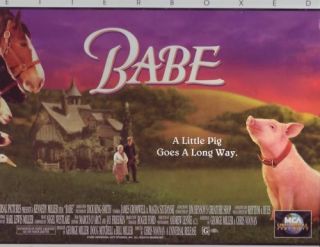Babe A Little Pig Goes A Long Way James Cromwell MCA95
