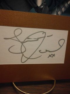 Jaimie Alexander Autograph Thor Movie Display Signed Signature COA