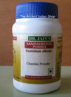  Powder Santalum Album by Dr Jain 50 G Pack Chandan Powder
