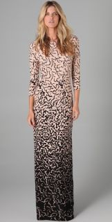Tibi Ocelot Long Dress