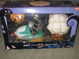 Jack R C Snowmobile Nightmare Before Xmas Halloween Toy