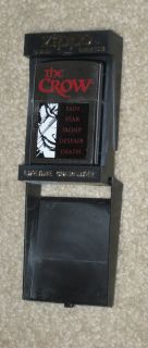 The Crow Zippo Lighter RARE James OBarr Bradford PA Limited Edition