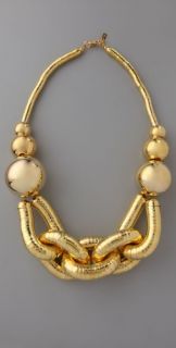 Kenneth Jay Lane Large Snake Chain Necklace