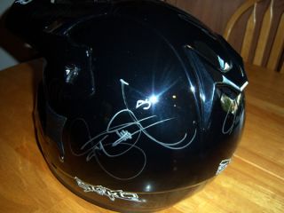 Ryan Dungey James Stewart Jeremy McGrath Jeff Emig Signed MX Helmet