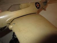 Cox P 40 War Hawk Flying Tiger Airplane Thimble Drome Tether Control