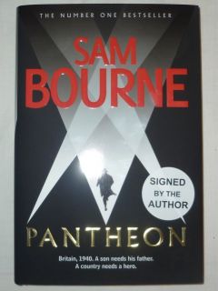 Signed 1st 1st Pantheon Sam Bourne H B Harper Collins 2012 BRAND New